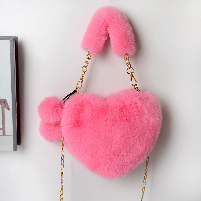 Soft Plush Love Handbags