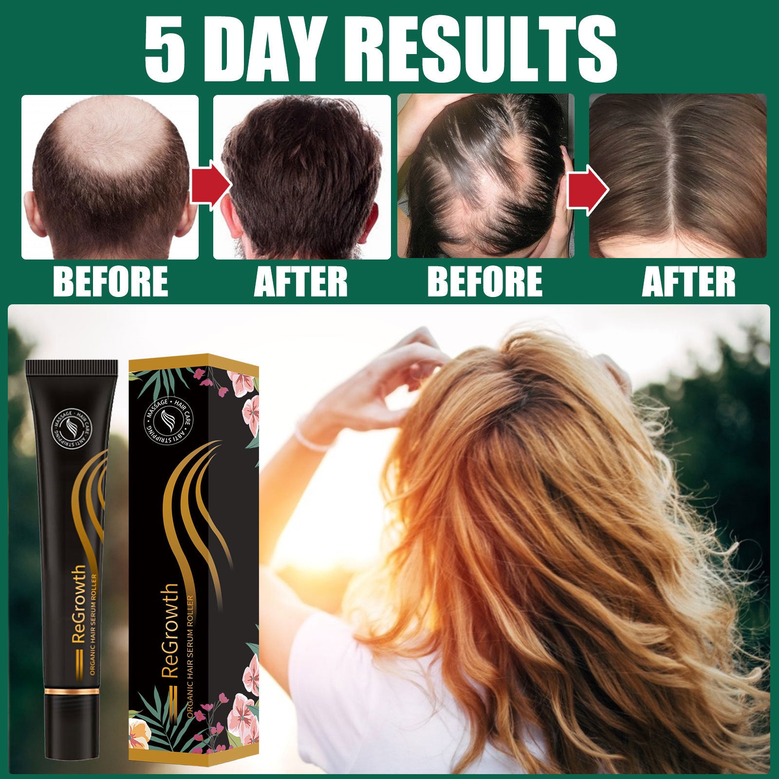 Regrowth Hair Serum Set