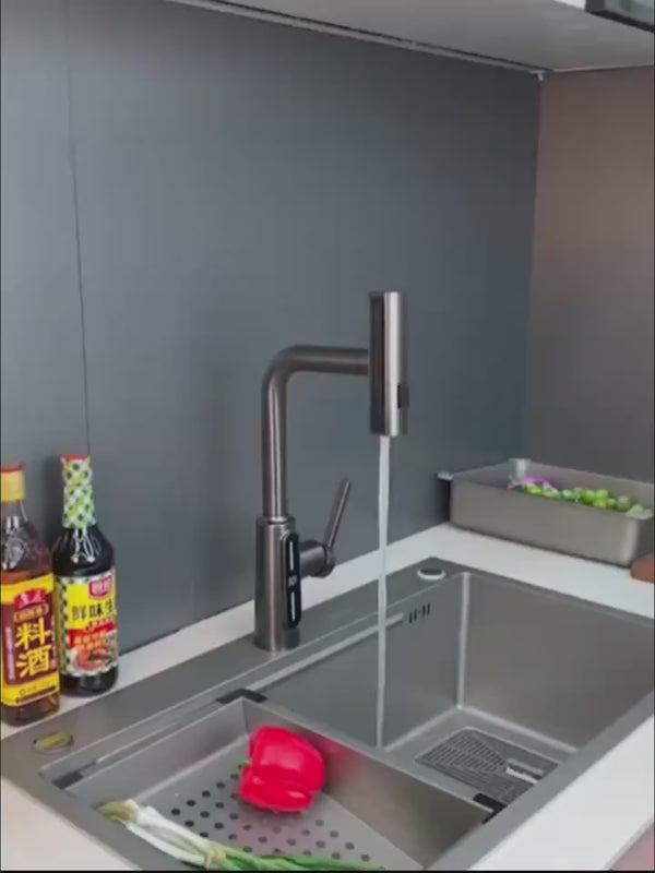 Kitchen Faucet Rotating  Waterfall Outlet