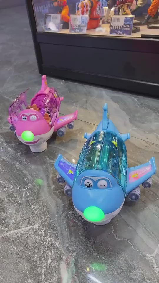 360 Rotating Electric Plane For Kids