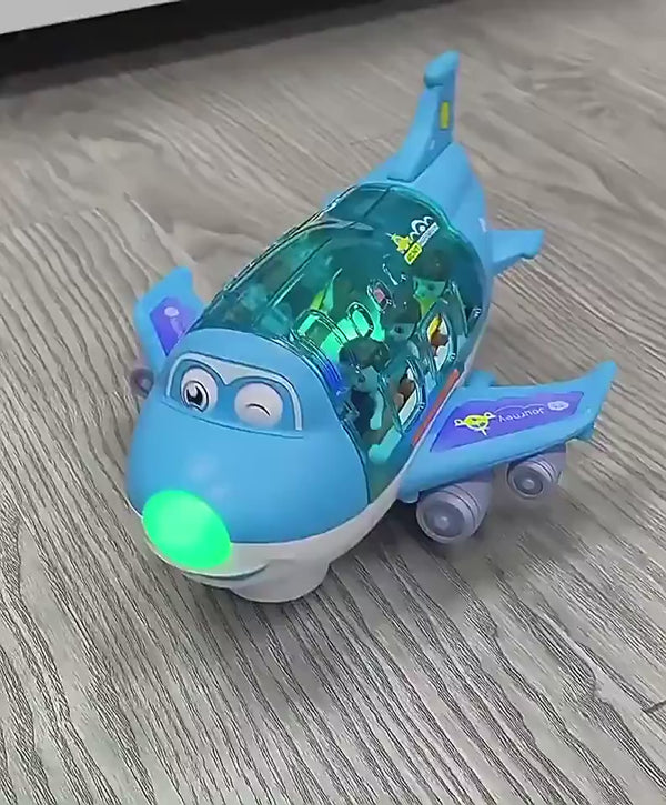 360 Rotating Electric Plane For Kids