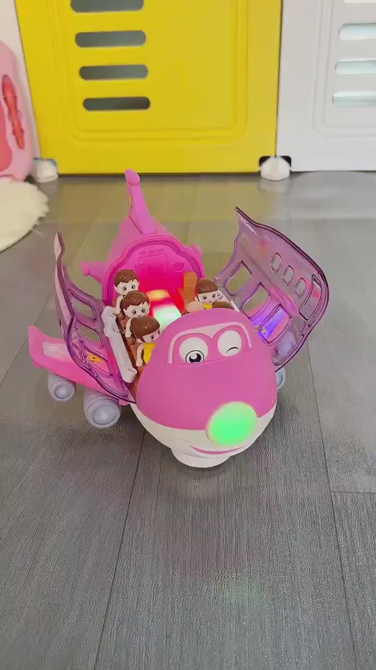 360 Rotating Electric Plane For Kids