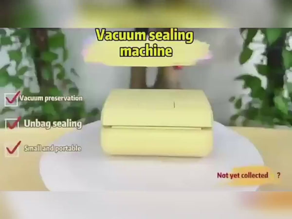 Plastic Vacuum Sealing Machine