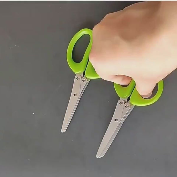 Multifunctional  Green Onion Scissors Stainless Steel